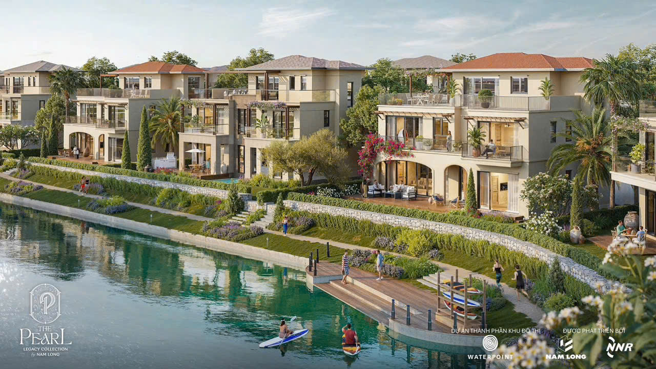 Tiện ích biệt thự The Pearl Waterpoint Nam Long