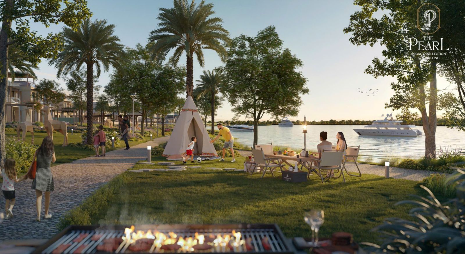 Tiện ích biệt thự The Pearl Waterpoint Nam Long