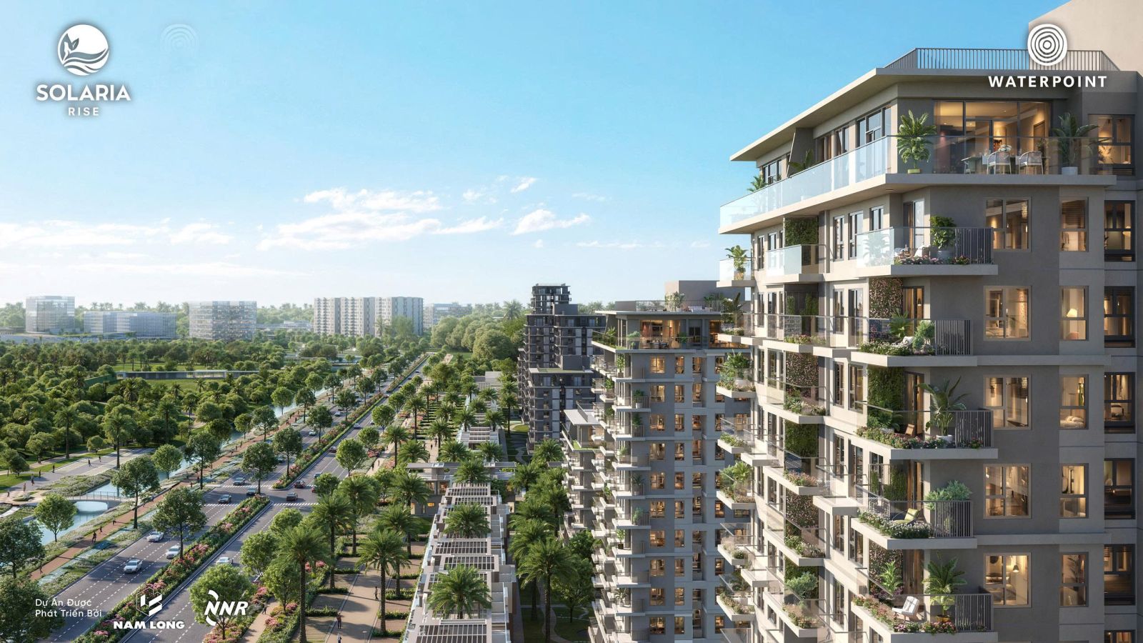 Căn hộ Solaria Rise Waterpoint Nam Long