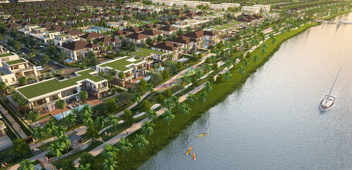 Biệt thự view sông Waterpoint khu The Aqua 1