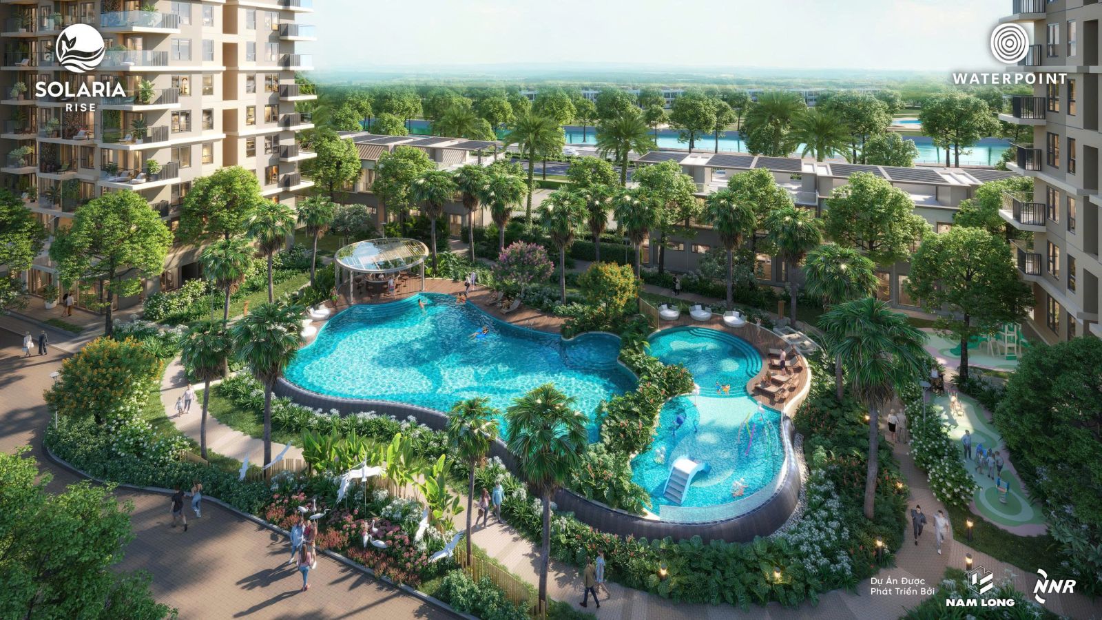 Tiện ích nội khu căn hộ Solaria Rise Waterpoint Nam Long