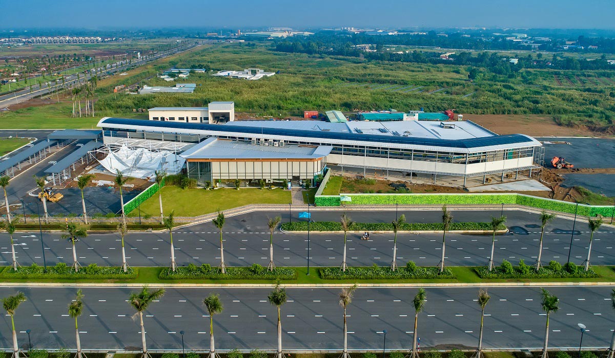 Khu SeviceHub Waterpoint Nam Long Bến Lức