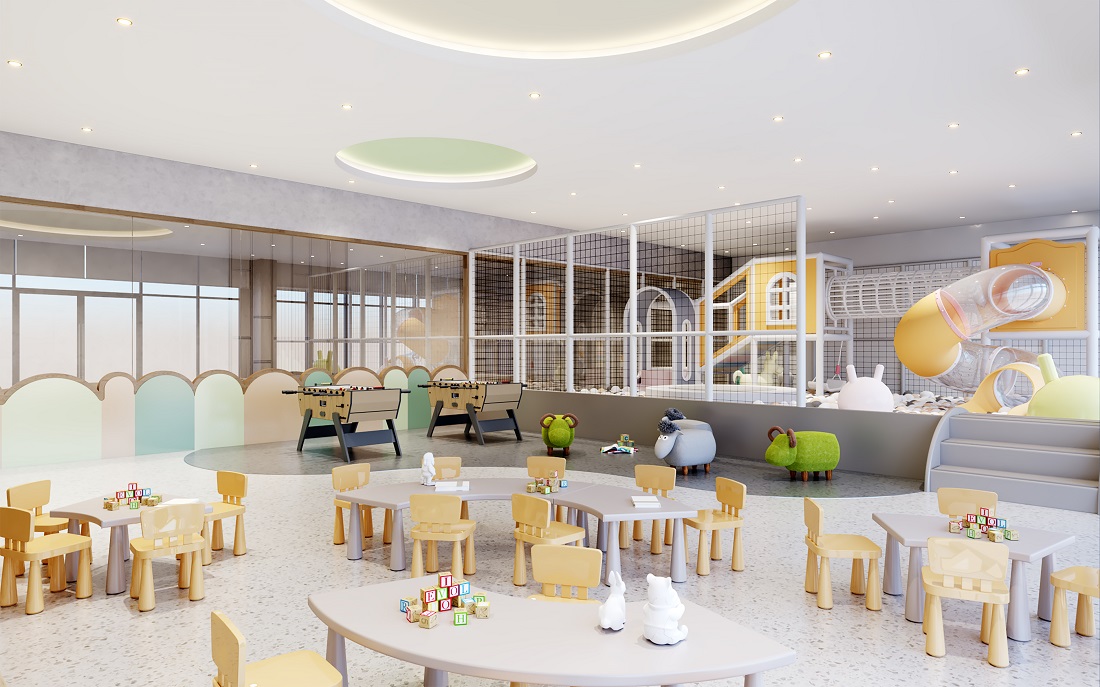 Khu vui chơi trẻ em trong nhà của AK NEO Akari City giai đoạn 2