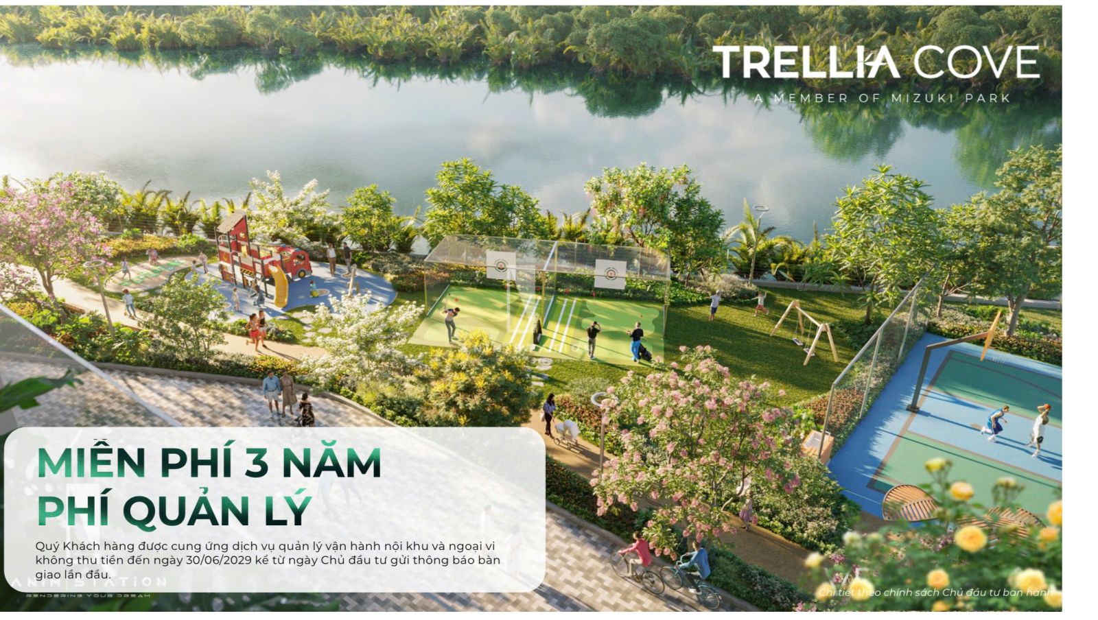 Lịch thanh toán Trellia Cove Mizuki Nam Long