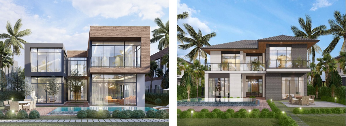 Mẫu thiết kế 1 dinh thự Waterpoint Nam Long