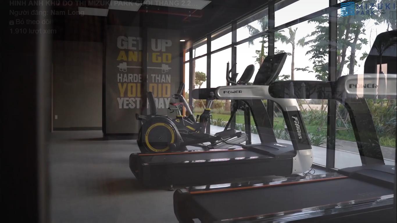 Phòng tập Gym và Yoga căn hộ Flora Mizuki tháng 03/2020