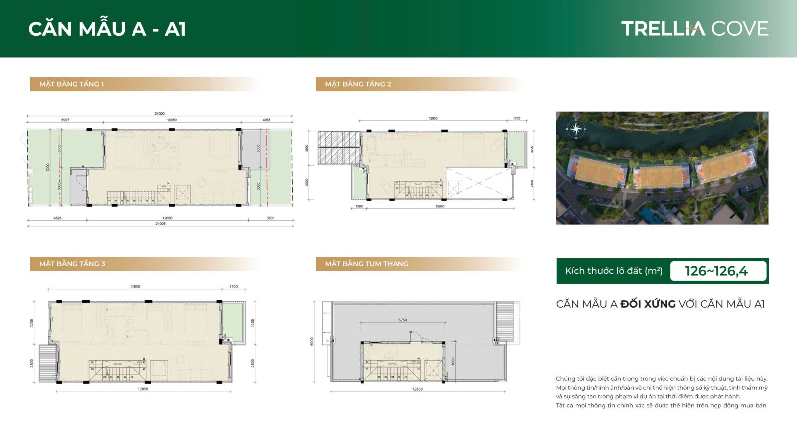 Thiết kế nhà phố Mizuki Trellia Cove Nam Long