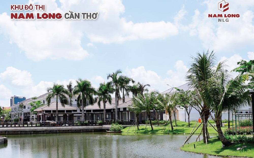 Hồ điều hòa thực tế dự án Nam Long Cần Thơ