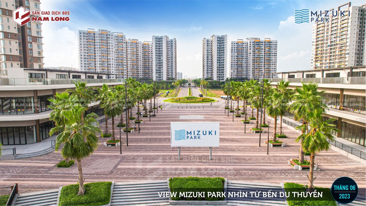 Quảng trường Mizuki Park Nam Long