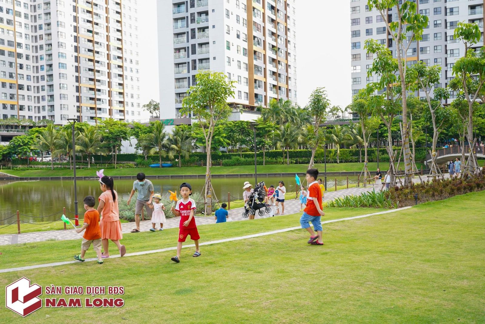 Tổng thể thực tế khu căn hộ Mizuki Park