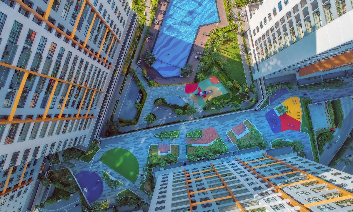 Thực tế tiến độ dự án Mizuki Park Nam Long tháng 10/2020