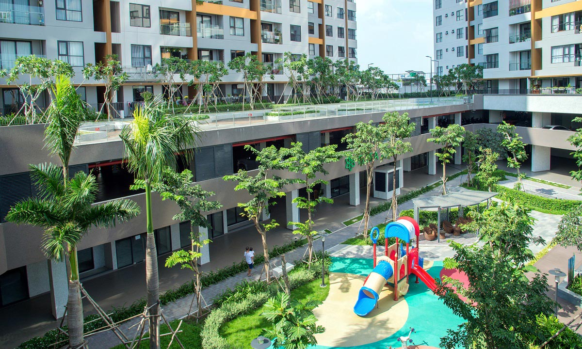 Thực tế tiến độ dự án Mizuki Park Nam Long tháng 10/2020