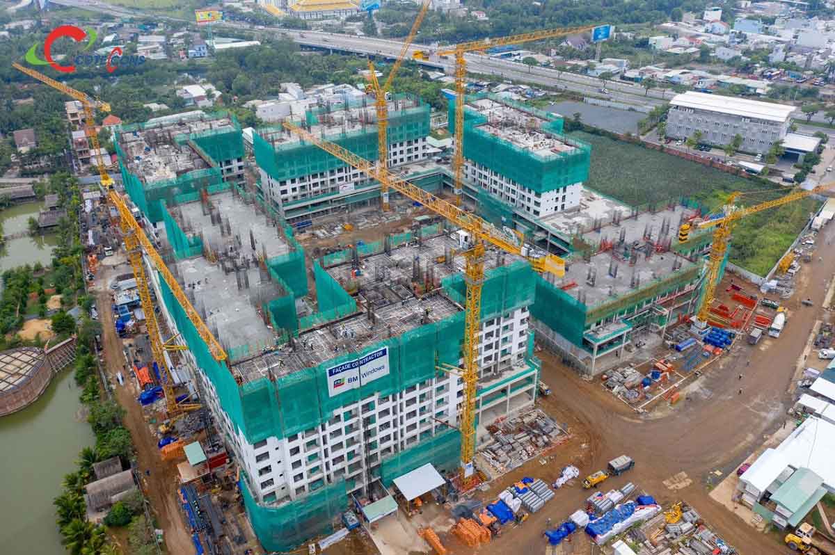 Tiến độ căn hộ Akari City tháng 05 năm 2020