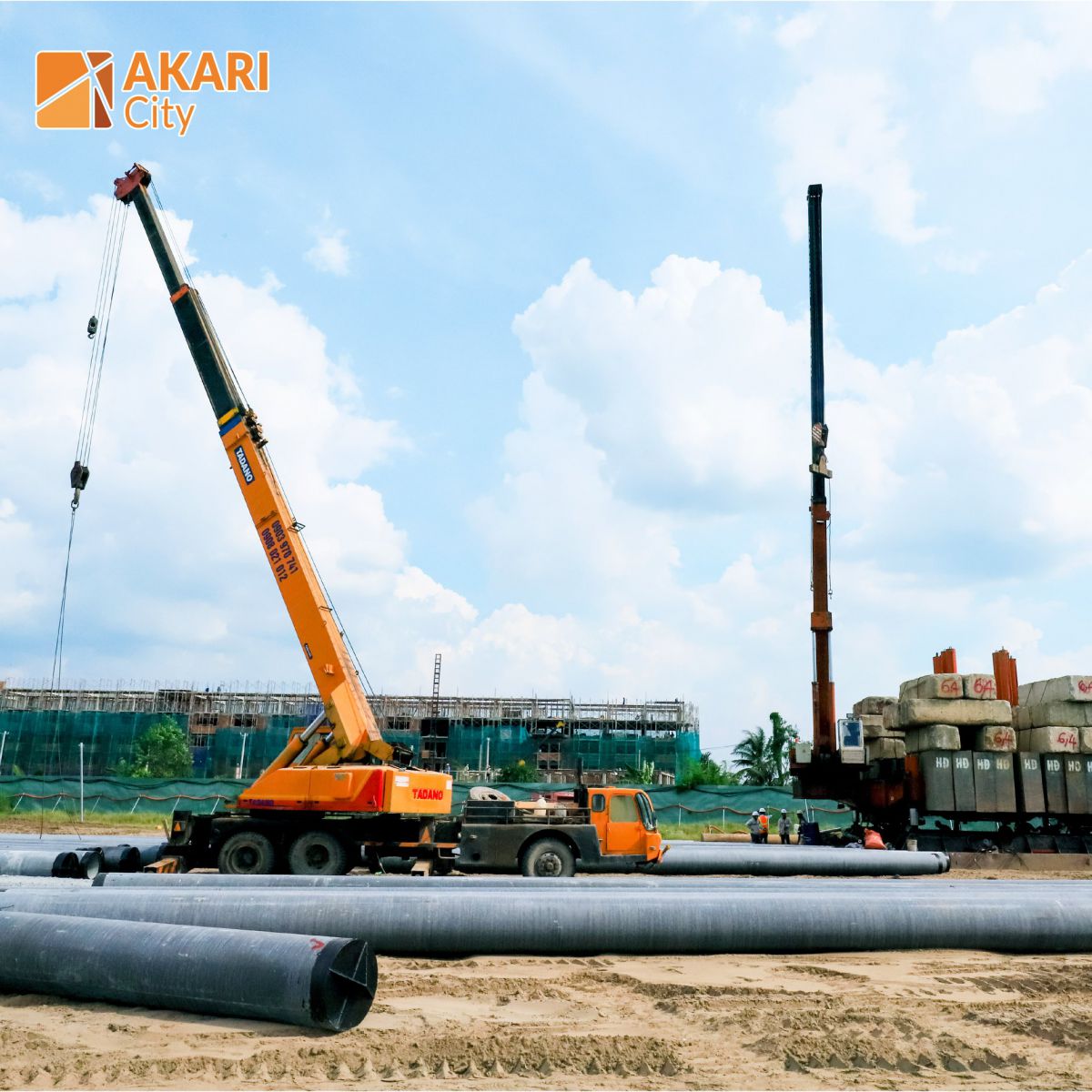 Tiến độ dự án căn hộ Akari City tháng 9 năm 2019