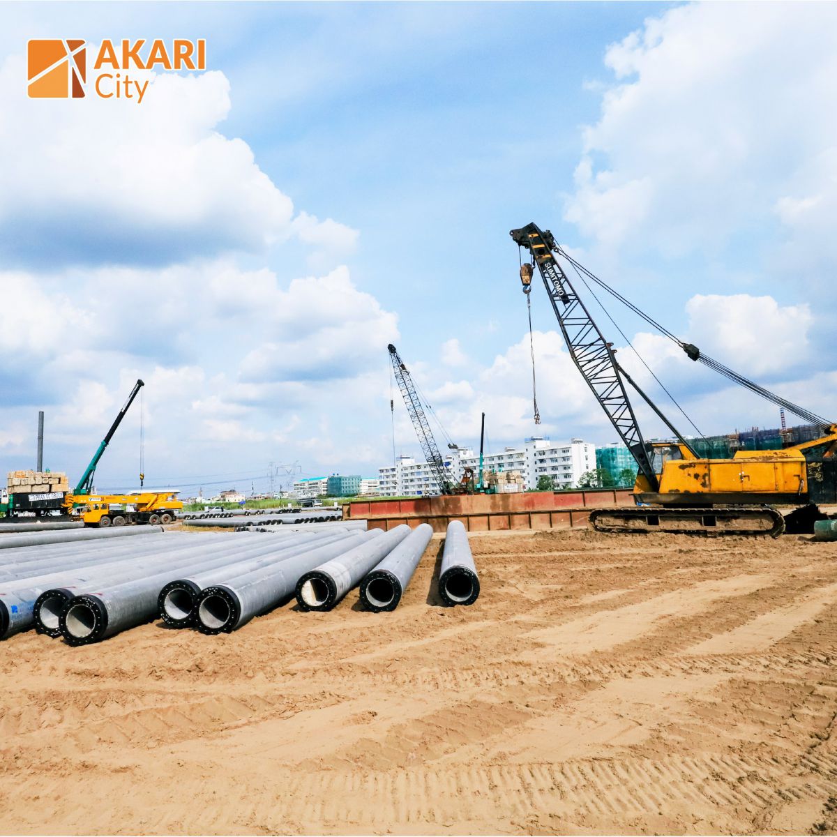 Tiến độ dự án căn hộ Akari City tháng 9 năm 2019
