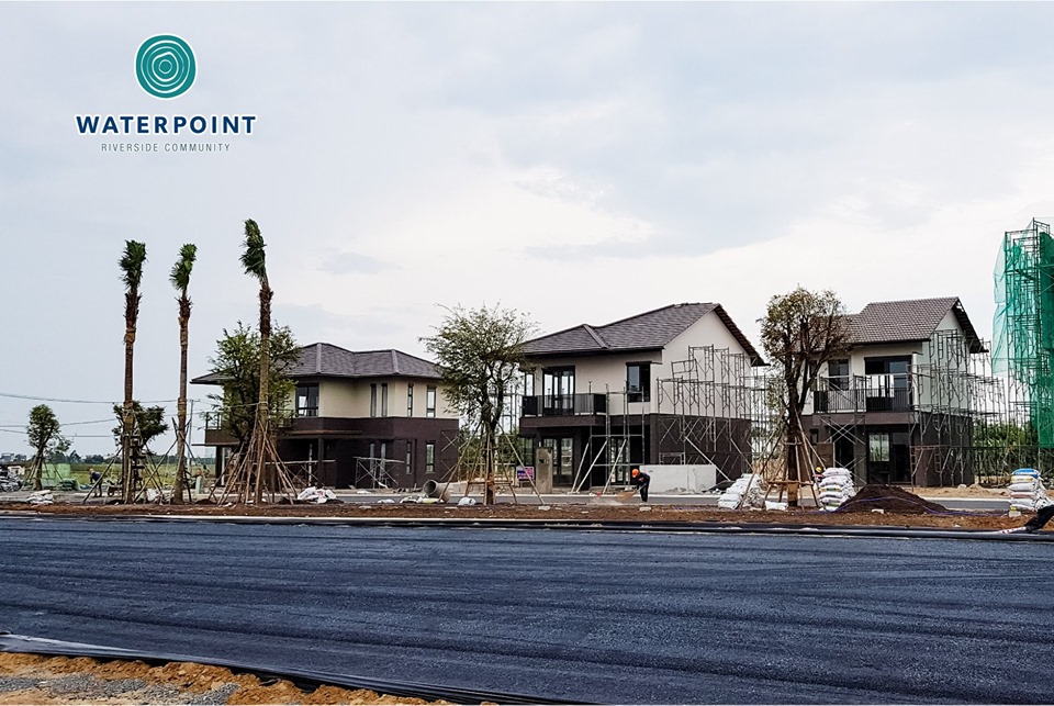 Tiến độ dự án Waterpoint Long An tháng 9/2019