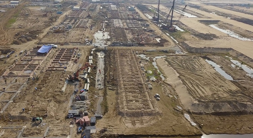 Tiến độ khu Aquaria Waterpoint tháng 02/2020