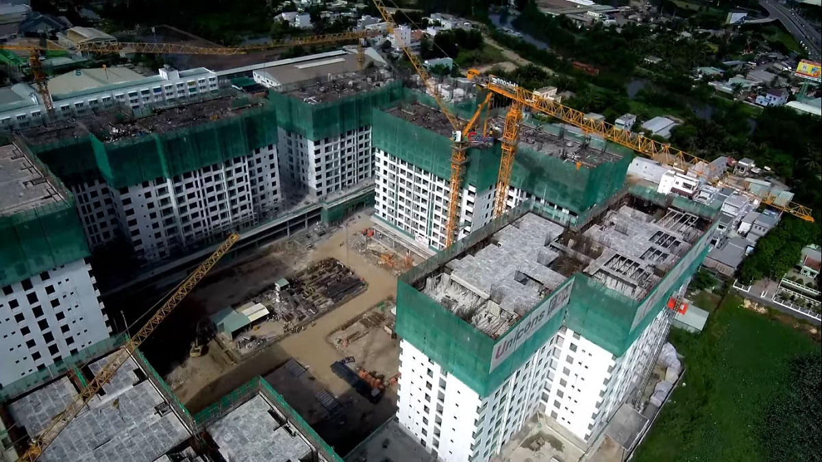 Tiến độ căn hộ Akari City tháng 07/2020