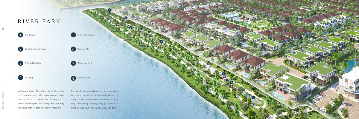 Tiện ích khu biệt thự sông Waterpoint The Aqua 1