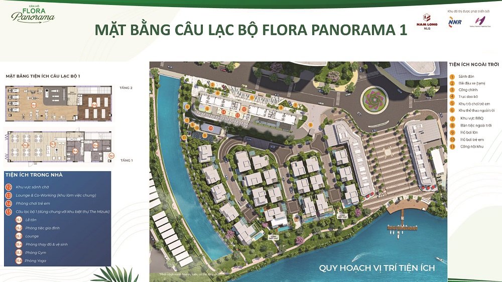 Tiện ích căn hộ Flora Panorama Mizuki Nam Long