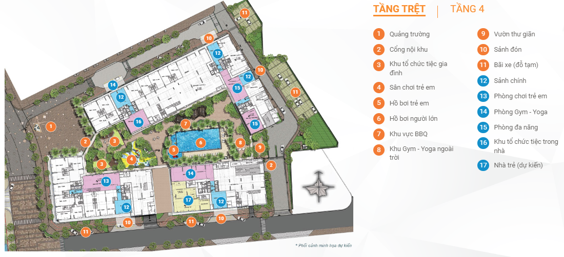 Tiện ích nội khu AK NEO dự án Akari City Nam Long