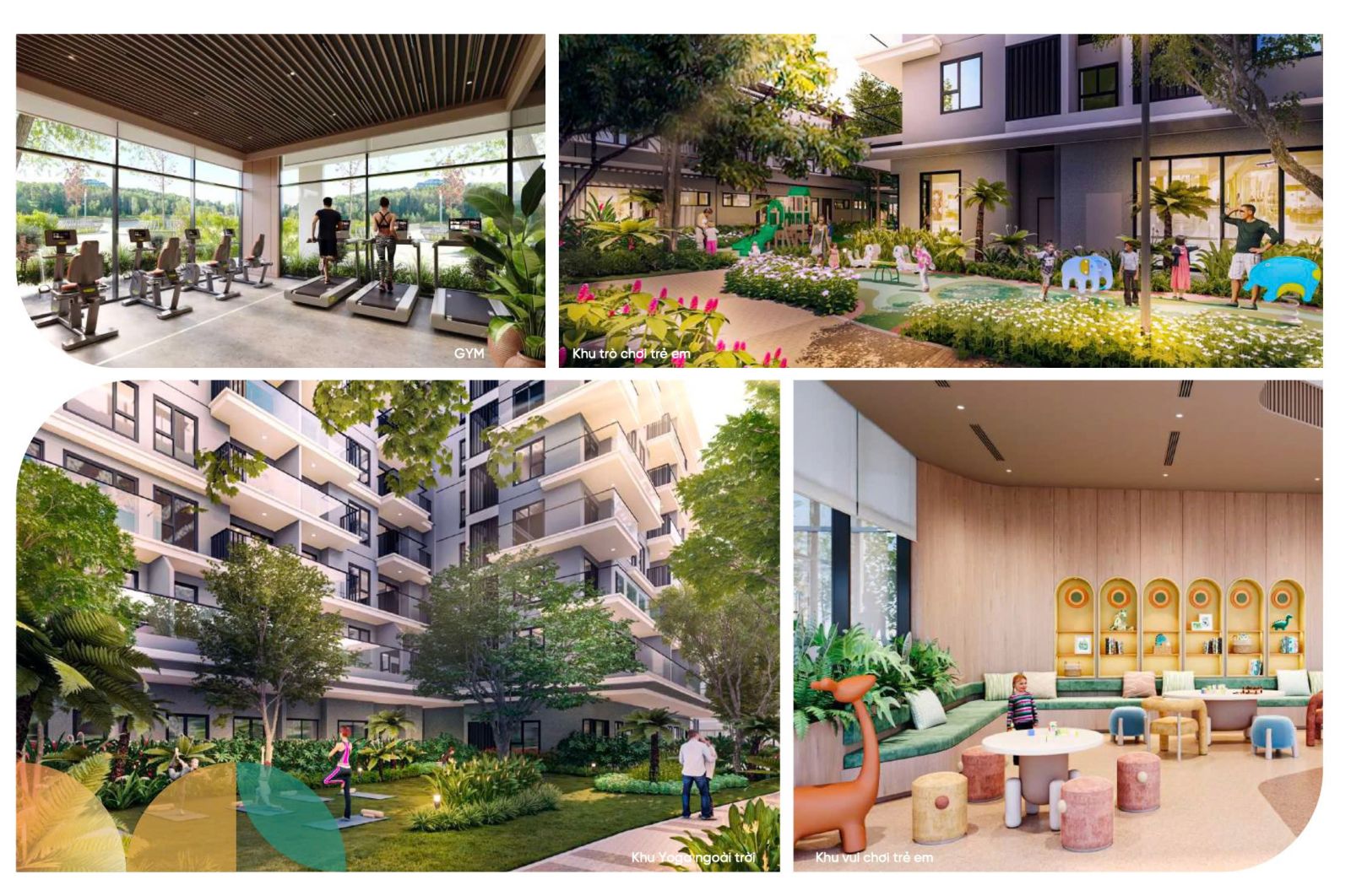 Tiện ích nội khu căn hộ Solaria Rise Waterpoint Nam Long