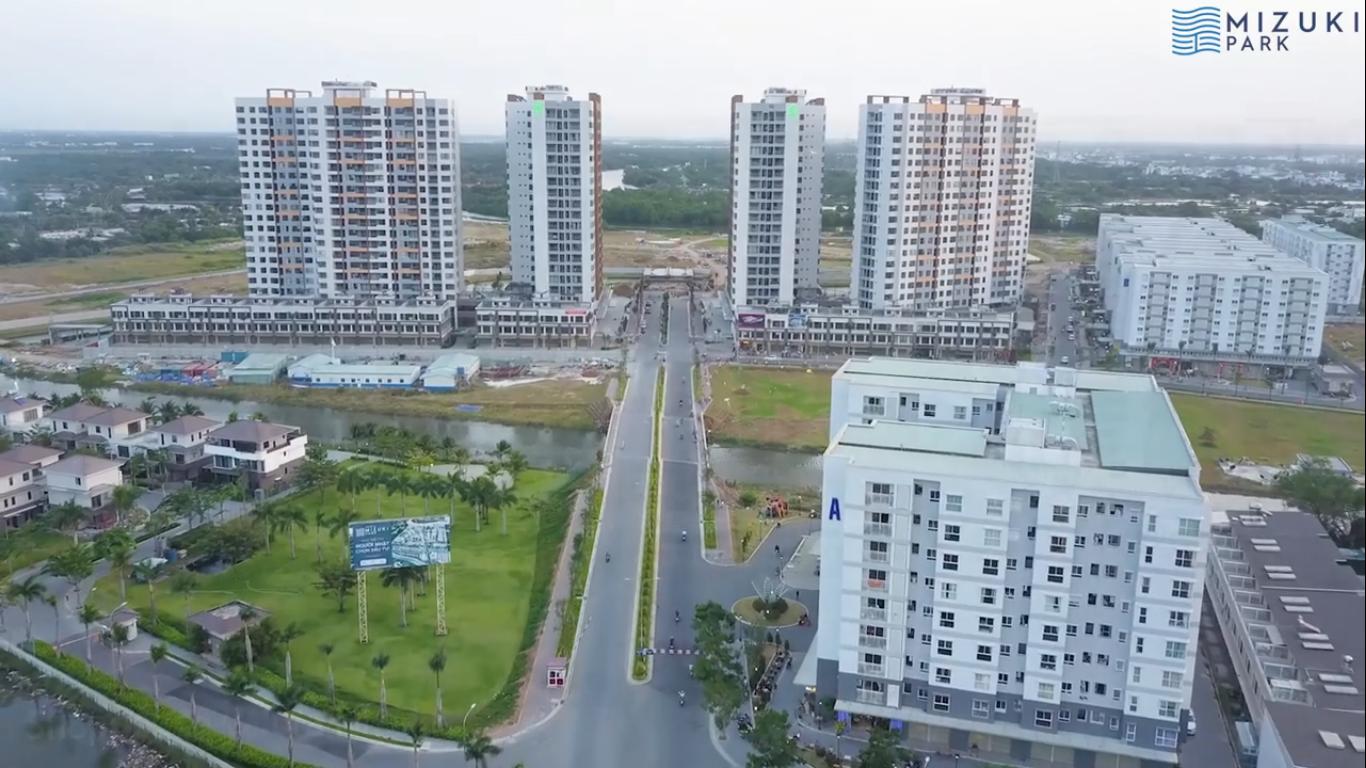 Toàn cảnh Mizuki Park tháng 03/2020