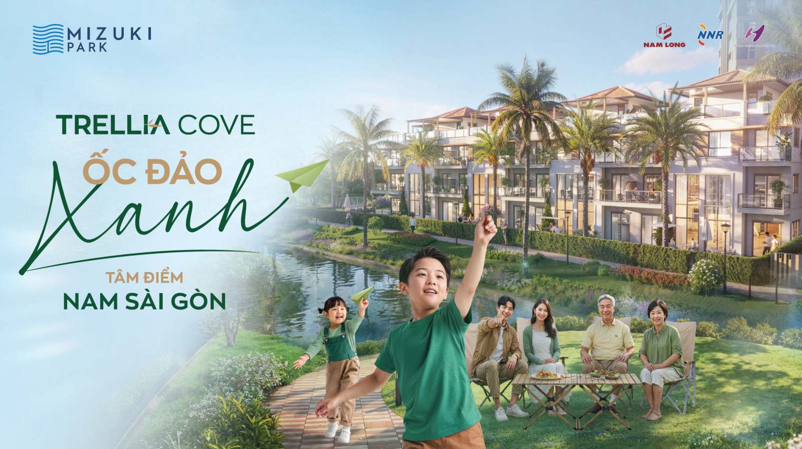 Nhà phố Mizuki Trellia Cove Nam Long