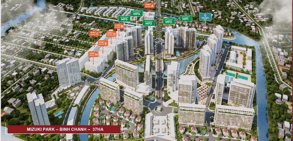 Thực tế dự án Mizuki Park Nam Long tháng 10/2020
