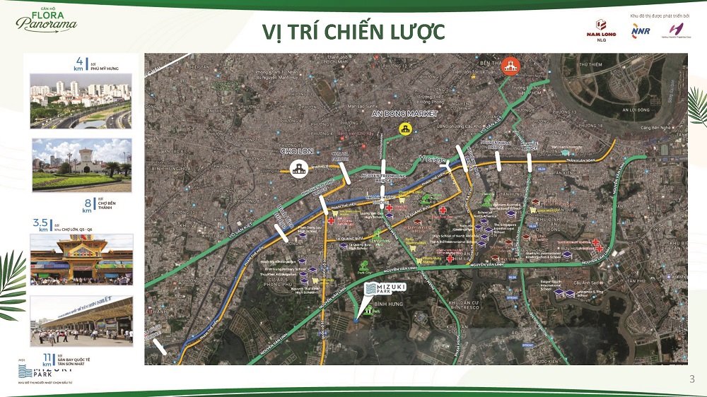 Vị trí chiến lược của Flora Panorama