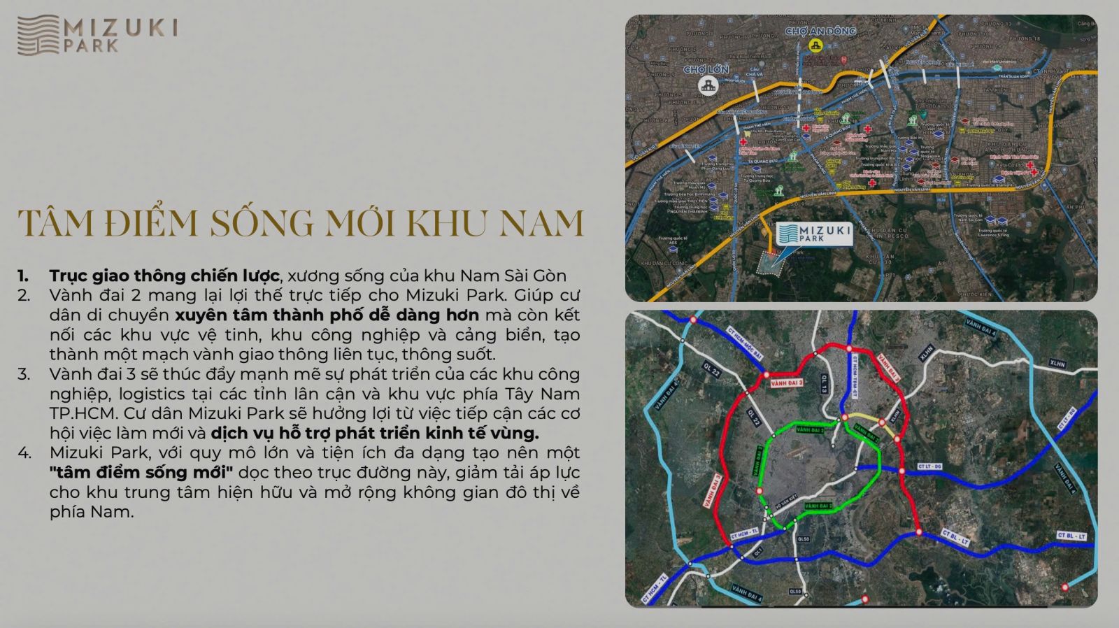 VỊ trí căn hộ Trellia Cove Mizuki Park Nam Long