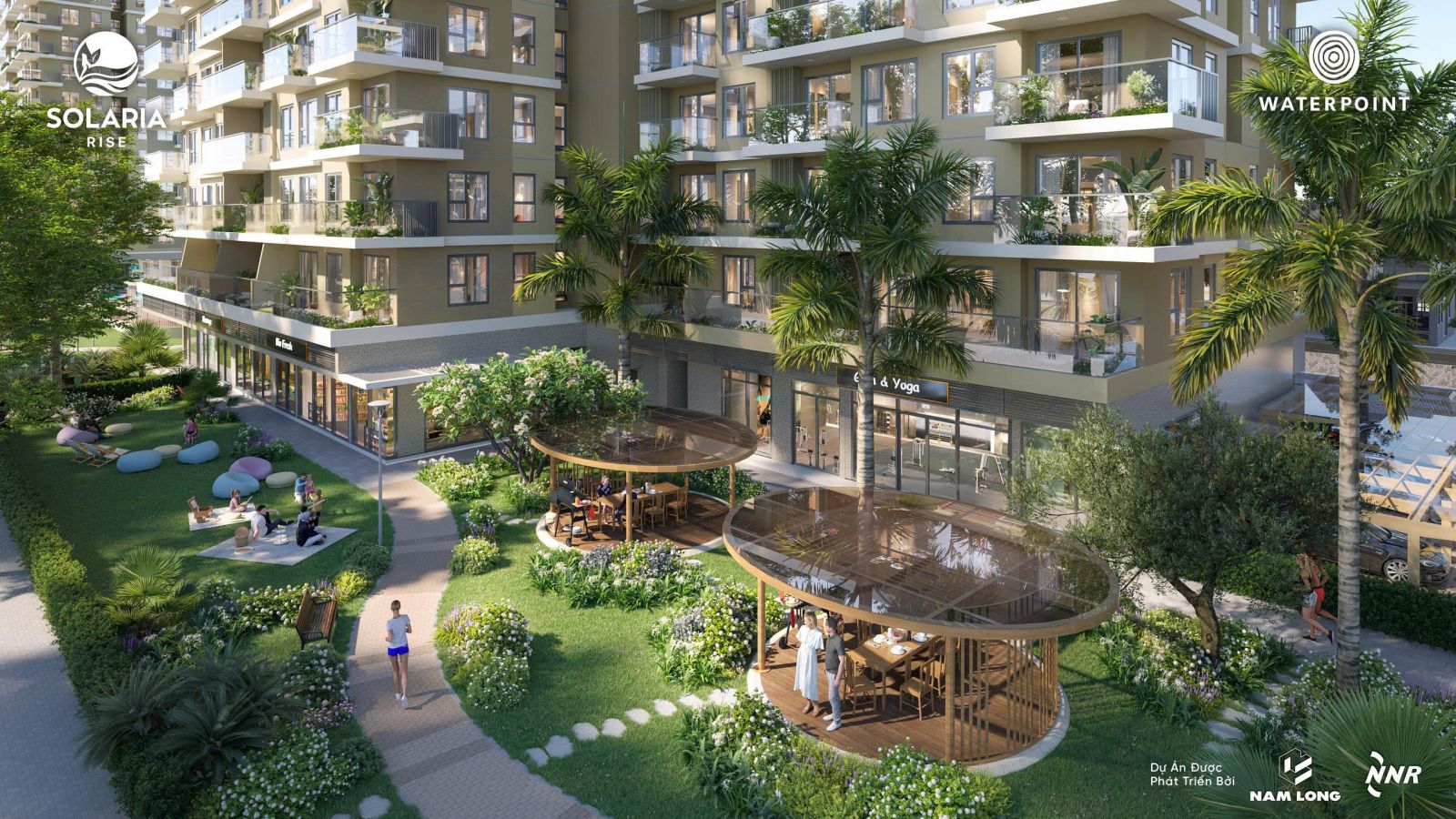 Tiện ích nội khu căn hộ Solaria Rise Waterpoint Nam Long