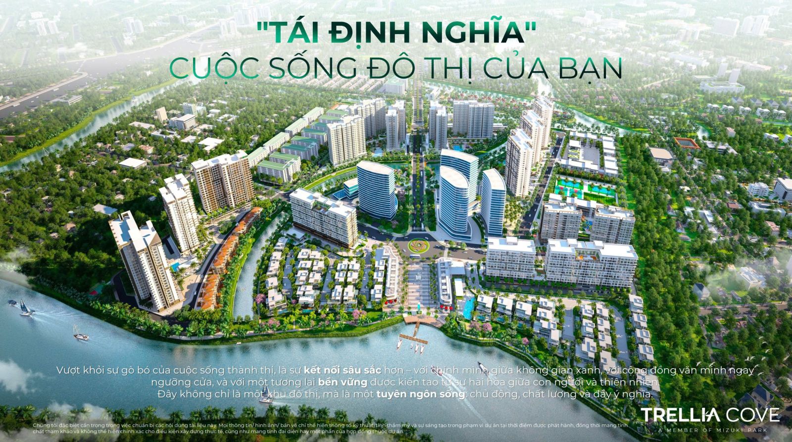 Toàn khu nhà phố Mizuki Trellia Cove Nam Long