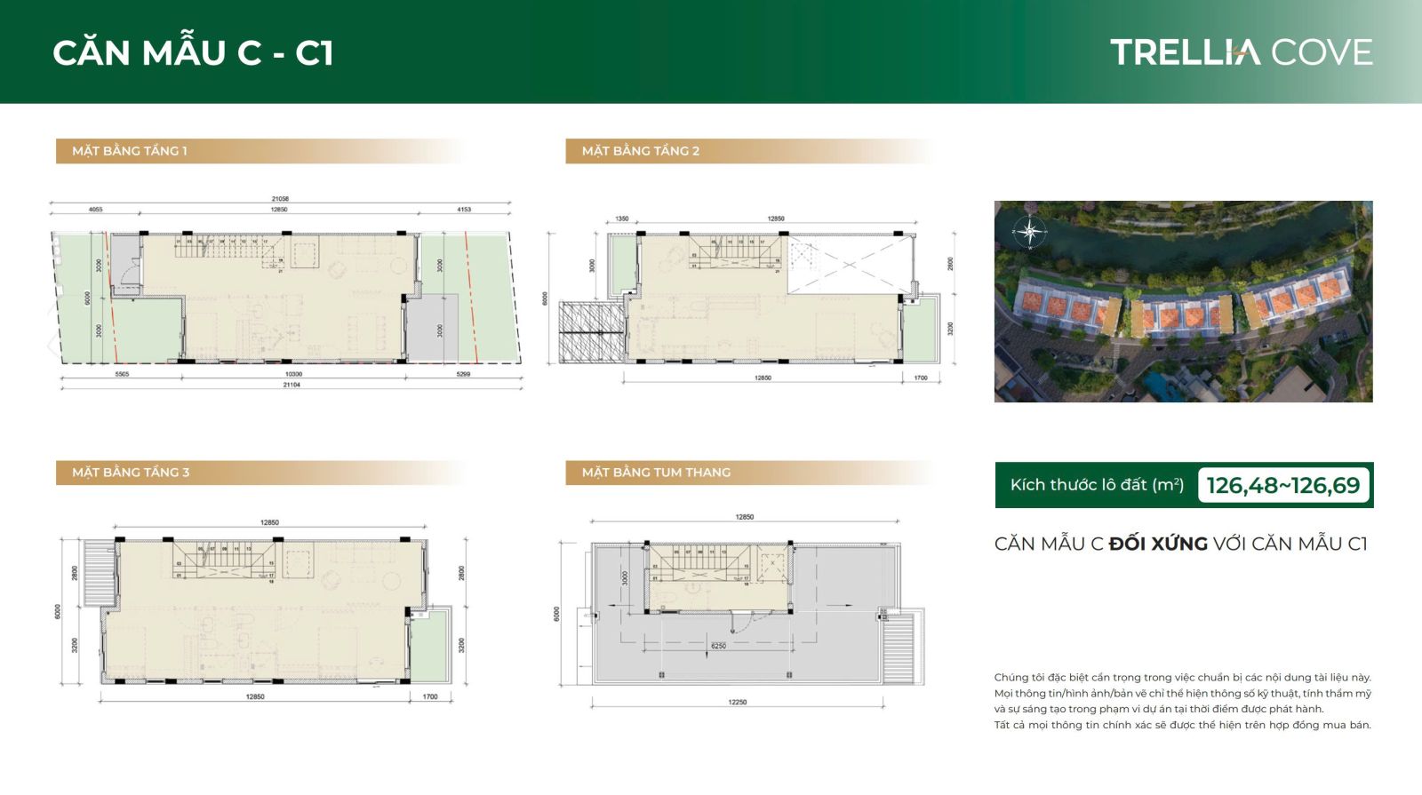 Thiết kế nhà phố Mizuki Trellia Cove Nam Long căn bìa