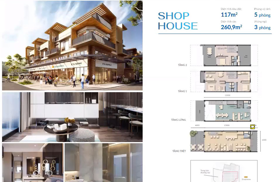Shophouse dự án Izumi City Nam Long Đồng Nai