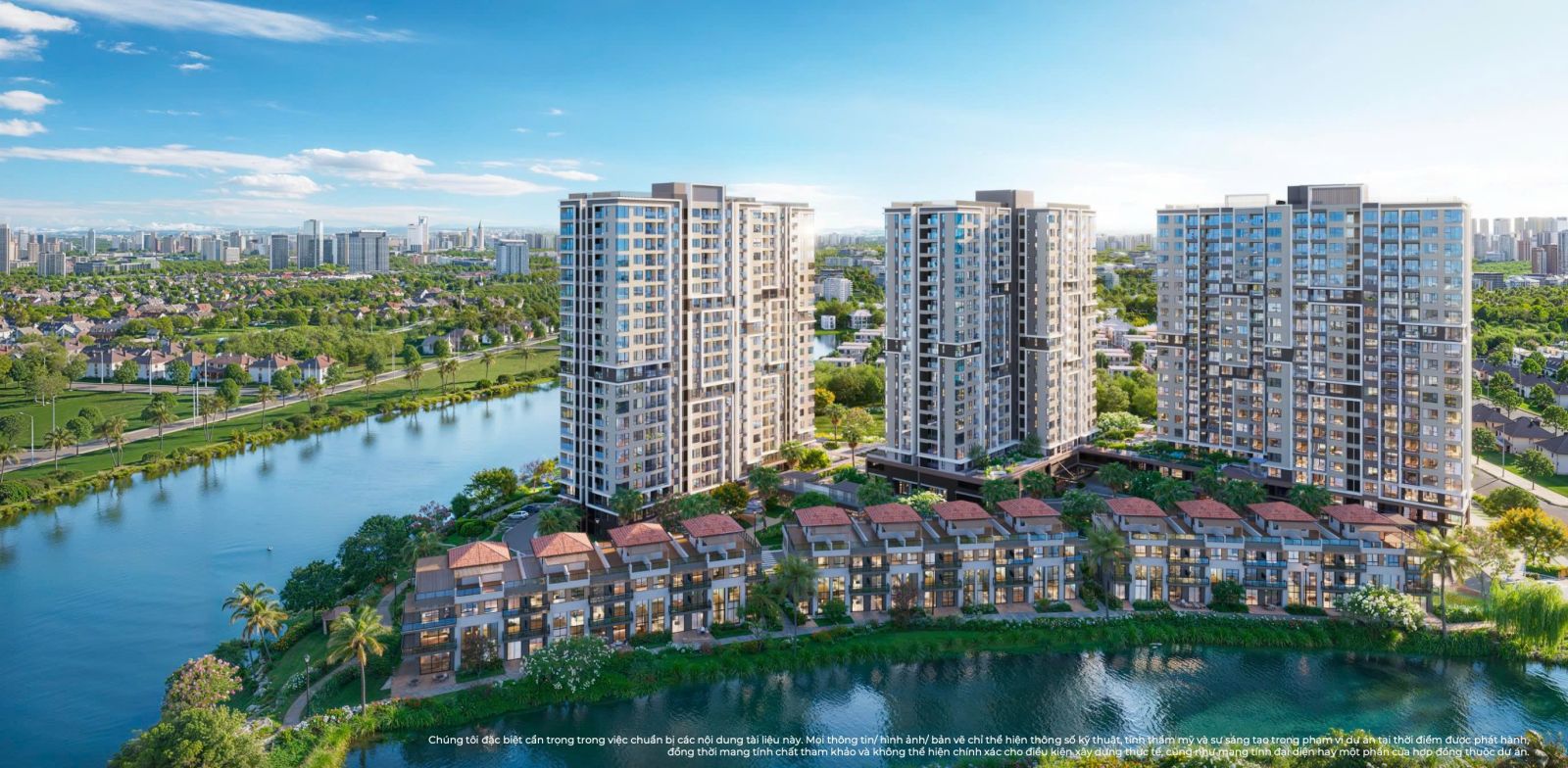căn hộ và nhà phố Trellia Cove Mizuki Park Nam Long