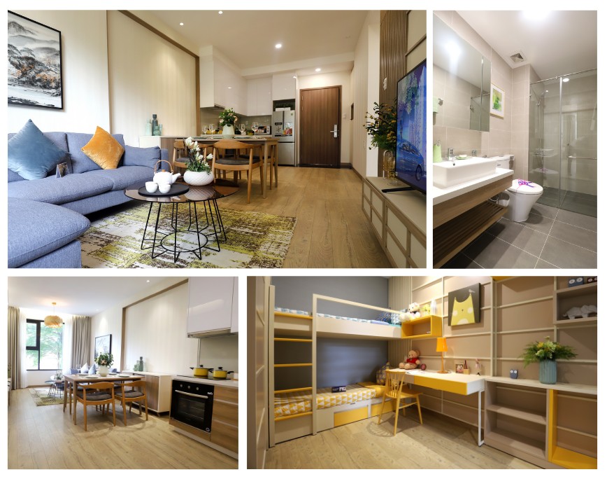 Nhà mẫu căn hộ Akari City 56m2