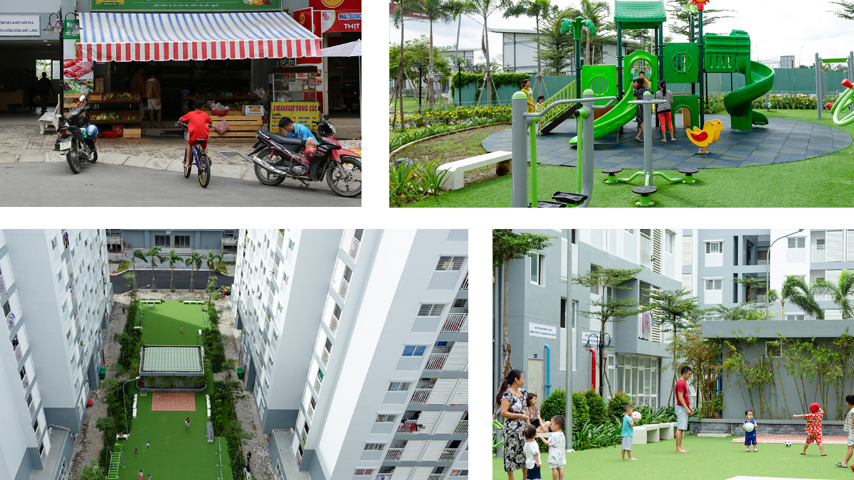 Cộng đồng khu chung cư Ehome S Phú Hữu Nam Long