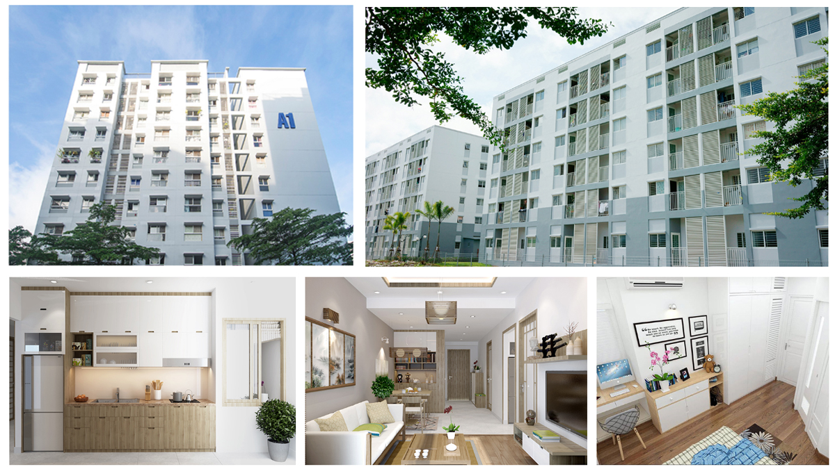 Thiết kế căn hộ Ehome của chủ đầu tư Nam Long