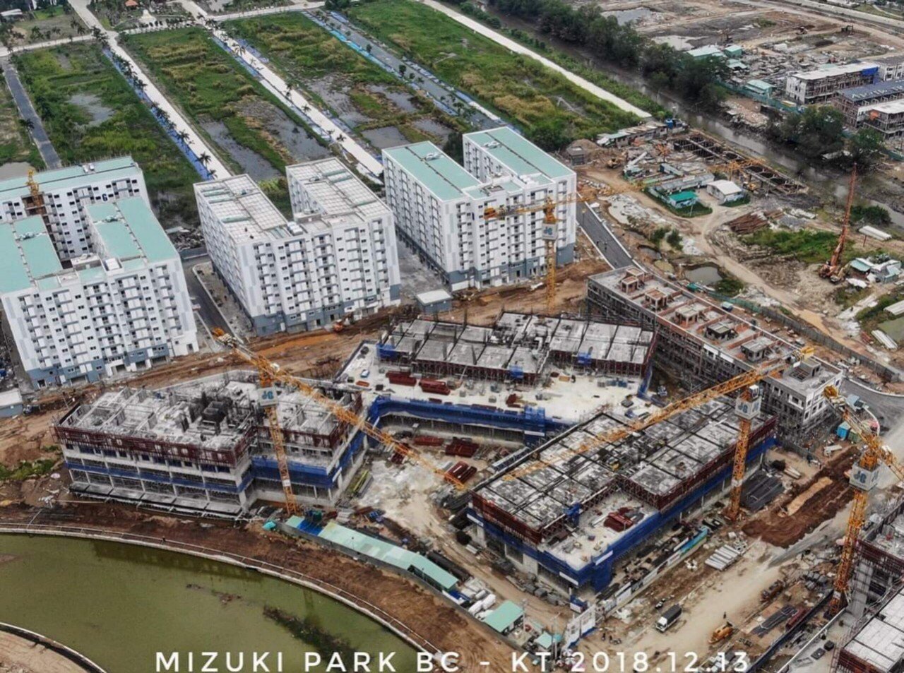 Tiến độ căn hộ Ehome S Nam Sài Gòn Mizuki Park Nam Long