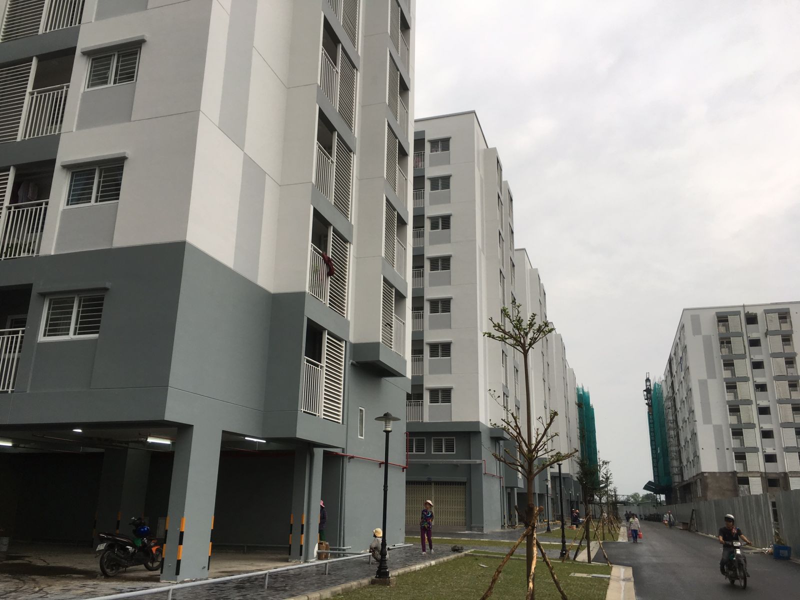 Tiến độ căn hộ Ehome S Nam Sài Gòn tháng 01/2019