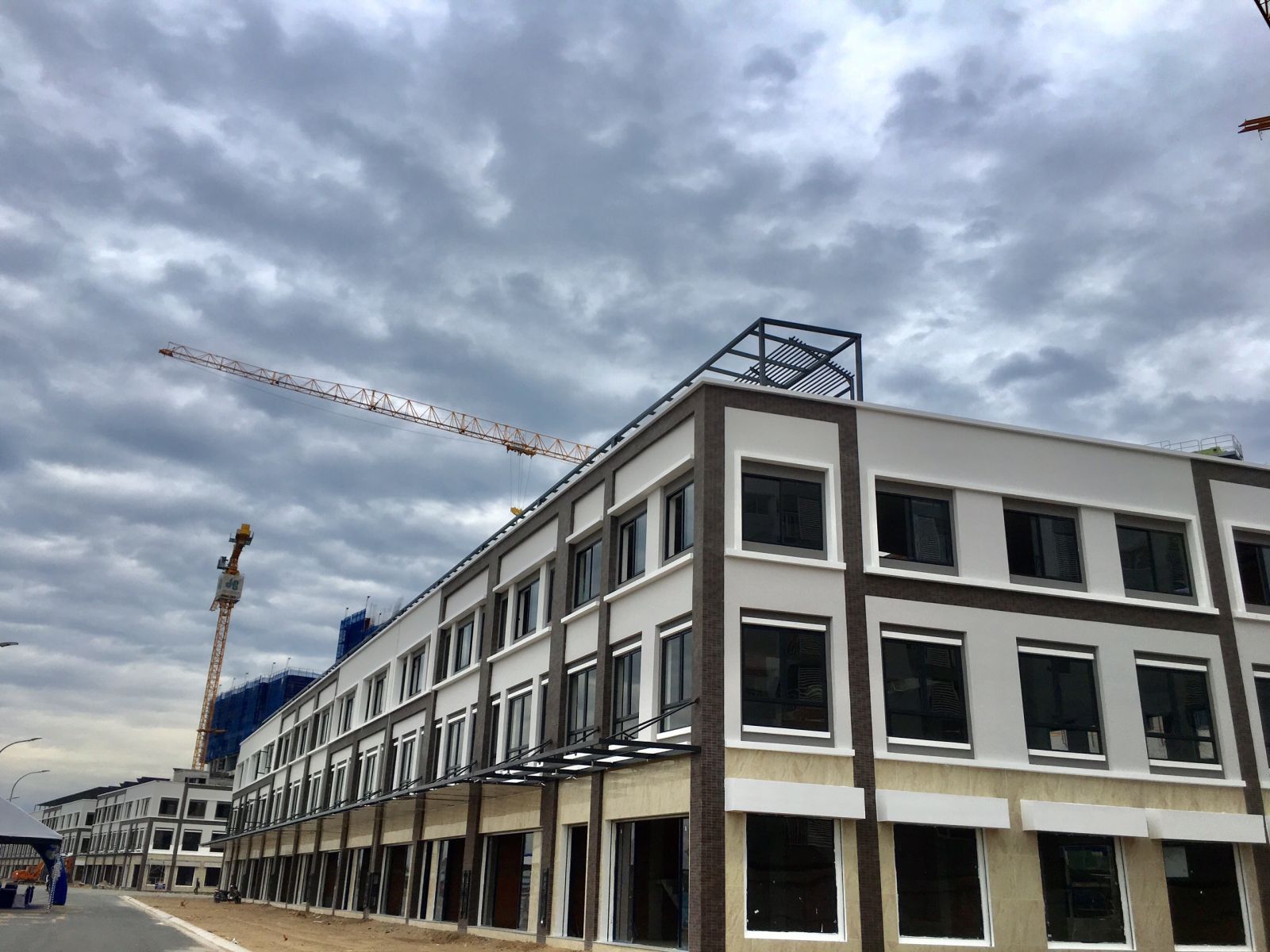 Tiến độ nhà phố thương mại Mizuki Park tháng 01/2019