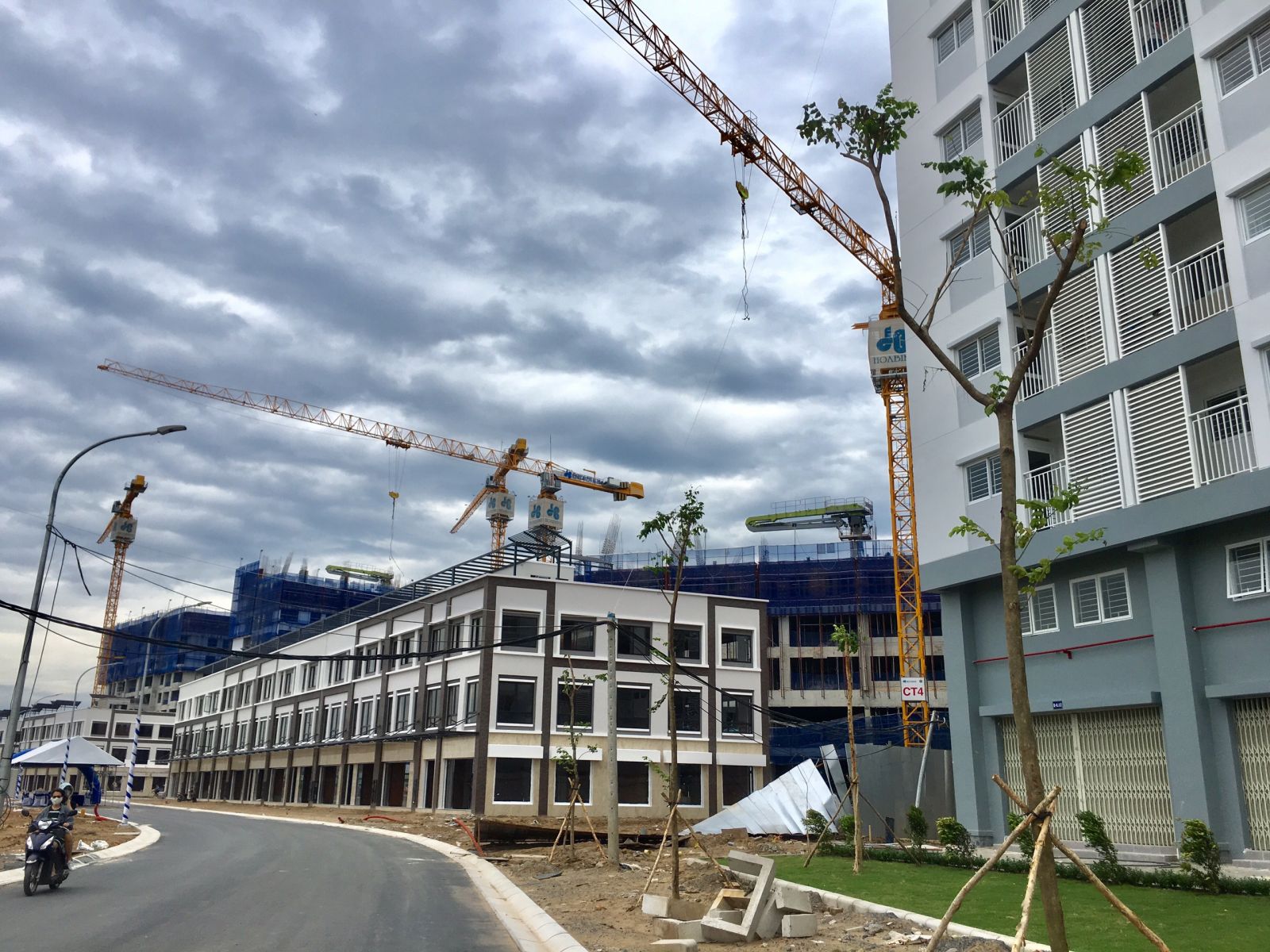 Tiến độ căn hộ Mizuki Park MP3, MP4 và MP5 tháng 01/2019