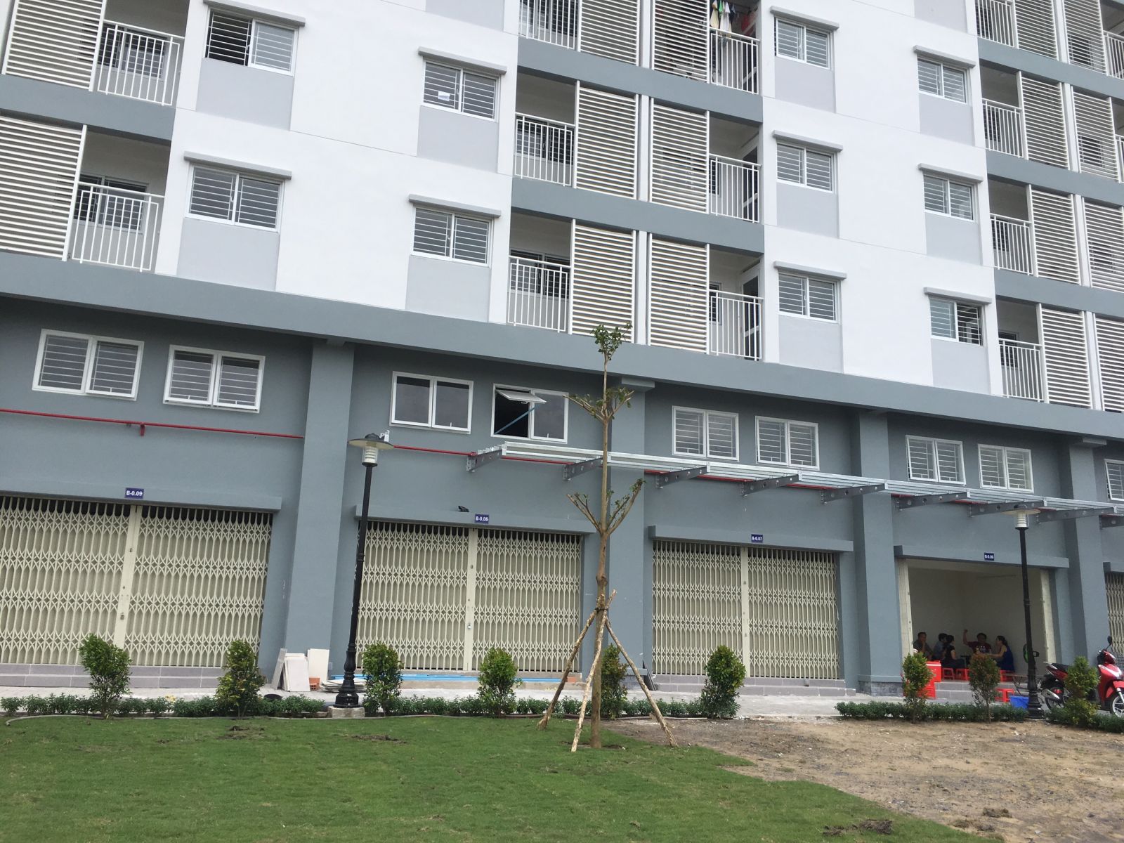 Tiến độ căn hộ Ehome S Nam Sài Gòn block B tháng 01/2019