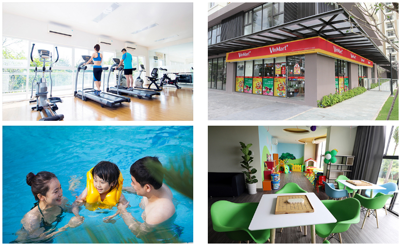 Tiện ích đầy đủ cho một khu căn hộ Flora Nam Long biệt lập